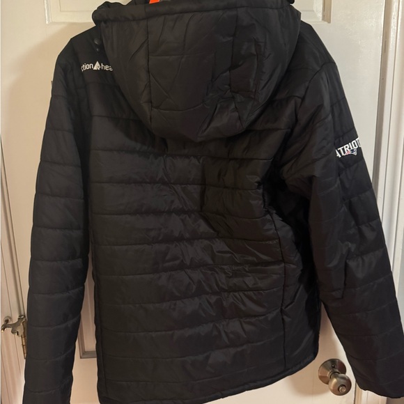 New England Patriots heated Puffer Jacket with Logo and battery pack- nwt - Picture 6 of 7
